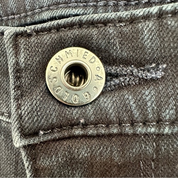 AG Adriano Goldschmied The Prima Black Jeans Mid Rise Cigarette Size 25R - Picture 8 of 14